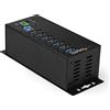 StarTech.com HB30A7AME Hub USB 3.0 (7 porte, guida DIN, applicazione industriale, alimentazione esterna, protezione da sovratensione, ESD, 350 W, 15 kV) - Hub - 7 x USB 3.2 Gen 1 - Montaggio su guida DIN, montaggio a parete - Conforme a TAA - per P/N: …