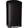 JJA 5five Simply Smart Pedal-Abfalleimer Ariane, Mülleimer, Edelstahl, Kunststoff, Schwarz, 30 L, 133684