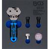 BGS technic BGS carrello da officina inserto 1/6: utensile di svasatura DIN 4,75 / 5 / 6 mm - 9838