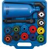 BGS technic BGS Set di imbuti per il riempimento dell'olio, versione in plastica, 15 pezzi - 8505-2