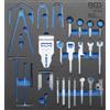 BGS technic BGS carrello da officina 2/3: set di smontaggio radio 52 pezzi - 9144