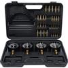 BGS technic Tester per carburatori sincronizzati | con 4 orologi di sincronizzazione | 26 pezzi.
