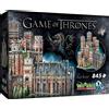 JH-Products Roter Bergfried / La fortezza rossa - Game of Thrones. Puzzle 845 pezzi