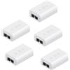 Ubiquity Ubiquiti Networks POE-24-24W - Iniettore di alimentazione - AC 120/230 V - 24 Watt (confezione da 5)