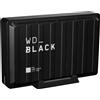 Western Digital WD_BLACK D10 Game Drive WDBA3P0080HBK - Disco rigido - 8 TB - esterno (portatile) - USB 3.2 Gen 1 - 7200 giri/min - Nero