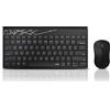 Rapoo 8000M - Set tastiera e mouse - senza fili - 2,4 GHz, Bluetooth 4.0, Bluetooth 3.0 - tedesco
