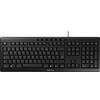 CHERRY TAS STREAM KEYBOARD Corded FR-Layout schwarz
