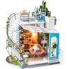 NICE-IDEA Casa in miniatura RoboTime Soffitta