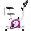 vidaXL Cyclette con trasmissione a cinghia Viola