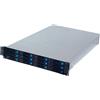 FANTEC SRC-2612X07, armadio di stoccaggio 2U 19" senza alimentatore, profondità 680 mm