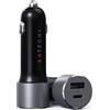 Satechi STC.ST-TCPDCCM Adattatore Caricatore Auto Type C 72W Grigio
