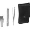 ZWILLING CLASSIC INOX - Set manicure (3 pezzi) - uomo - acciaio inox - lucido