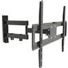 myWALL My Wall Supporto a parete completamente mobile per TV LCD per schermi da 37" a 70" (94 - 178 cm), carico fino a 50 kg, nero