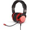 PowerA Cuffie PowerA Fusion ad archetto con connessione da 3,5 mm nero, rosso