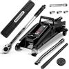 Deuba Cric Idraulico a Carrello 3t 135-400 mm Cambio Gomme Chiave Dinamometrica 6pz. 1/2" 40-210Nm