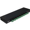 Realpower RealPower 284515 convertitore/ripetitore/isolatore seriale USB 2.0 RS-422/485 Nero