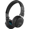 JLab Cuffie on-ear senza fili Jlab Studio, nero