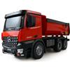 AMEWI Mercedes-Benz Arocs camion ribaltabile con licenza RTR rosso 2,4 GHz