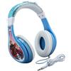 EKIDS Cuffie per bambini Frozen 2, jack da 3,5 mm, 3 anni+, bianco/blu