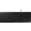 CHERRY TAS STREAM KEYBOARD Corded CH-Layout schwarz