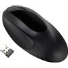Kensington Mouse senza fili Kensington Pro Fit Ergo - mouse - ergonomico - 5 pulsanti - senza fili - 2,4 GHz, Bluetooth 4.0 LE - cabello