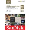 SanDisk Max Endurance, 128 GB, MicroSDXC, Classe 10, UHS-I, 100MB/s, 40MB/s
