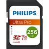 Philips Ultra Pro FM25SD65B - Scheda di memoria flash - 256 GB - Classe video V30 / UHS-I U3 / Classe 10 - SDXC