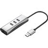 Value 12.99.1116 Schnittstellen-Hub USB 3.2 Gen 1 (3.1 Gen 1) Type-A Schwarz - Silber (12.99.1116)