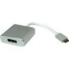 ROLINE Adattatore display ROLINE USB Tipo C - DisplayPort v1.2, ST/BU