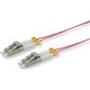 Roline Slim - Cavo patch - da LC multimodale (M) a LC multimodale (M) - 10 m - fibra ottica - 50/125 micron - OM4 - alone