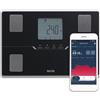 TANITA BC-401 Bilancia intelligente per l'analisi corporea - Grasso corporeo, massa muscolare, grasso viscerale, ritenzione idrica, BMI ed età metabolica, app Bluetooth, bilancia per tutta la famiglia