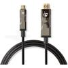 Nedis cavo ottico USB (attivo) | spina USB-C™ | spina HDMI™ | 18 Gbps | 30,0 m | rotondo | PVC | nero | confezione di cartone