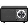 Sangean Genuine mini WR-7 nero opaco radio portatile retrò da tavolo con Bluetooth