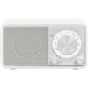 Sangean Genuine mini WR-7 bianco opaco radio portatile da tavolo retrò con Bluetooth