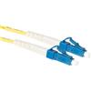 ACT 1,5 metri LSZH Cavo patch in fibra monomodale 9/125 OS2 simplex con connettori LC