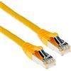 ACT Giallo 20 metri LSZH SFTP CAT6A cavo patch snagless con connettori RJ45. Cat6a s/ftp lszh sng yl 20,00m (FB7820)