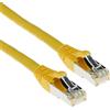 ACT Giallo 15 metri LSZH SFTP CAT6A cavo patch snagless con connettori RJ45. Cat6a s/ftp lszh sng yl 15,00m (FB7815)