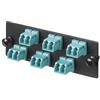 Panduit FAP6WAQDLCZ Connettore a fibra ottica LC 1 pezzo(i) Nero, Blu