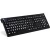 Logickeyboard Tastiera LargePrint USB AŽERTY Francese Nero (LKB-LPWB-BJPU-FR)