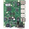 Mikrotik RB450Gx4 Router via cavo Gigabit Ethernet verde (RB450Gx4)
