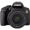 Canon EOS 850D + EF-S 18-135 mm f/3,5-5,6 iS USM (consegna solo a soci con contratto SIP), colore: nero