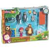 Smoby Simba Masha e Orso - Set di 7 figure con accessori