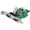 STARTECH COMPONENTS StarTech.com Scheda adattatore seriale PCI Express RS232 a 2 porte - Scheda controller seriale PCIe RS232 - PCIe a doppio DB9 seriale - 16950 UART - Scheda di espansione - Windows e Linux (PEX2S953) - Adattatore seriale - PCIe - …