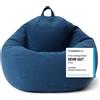 LUMALAND Comfort Line Pouf XXL, 315L - comoda poltrona divano - ideale come pouf