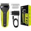 Braun 300BT Rasoio elettrico giallo