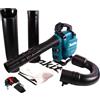 Makita Soffiatore/aspiratore a batteria 2x18V | senza batteria senza caricabatterie