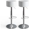 VICCO Set di 2 sgabelli da bar Vicco Bianco 33 x 92 cm 2 parti, Model 31999