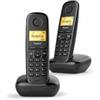 Gigaset Telefono fisso Gigaset A270 Duo Nero (2 UD)