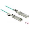 DeLOCK - Cavo di rete - da SFP+ (M) a SFP+ (M) - 7,0 m - 3 mm - fibra ottica - SFF-8431/SFF-8432 - Cavo ottico attivo (AO)