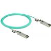 DeLOCK - Cavo di rete - da SFP+ (M) a SFP+ (M) - 5,0 m - 3 mm - fibra ottica - SFF-8431/SFF-8432 - Cavo ottico attivo (AO)